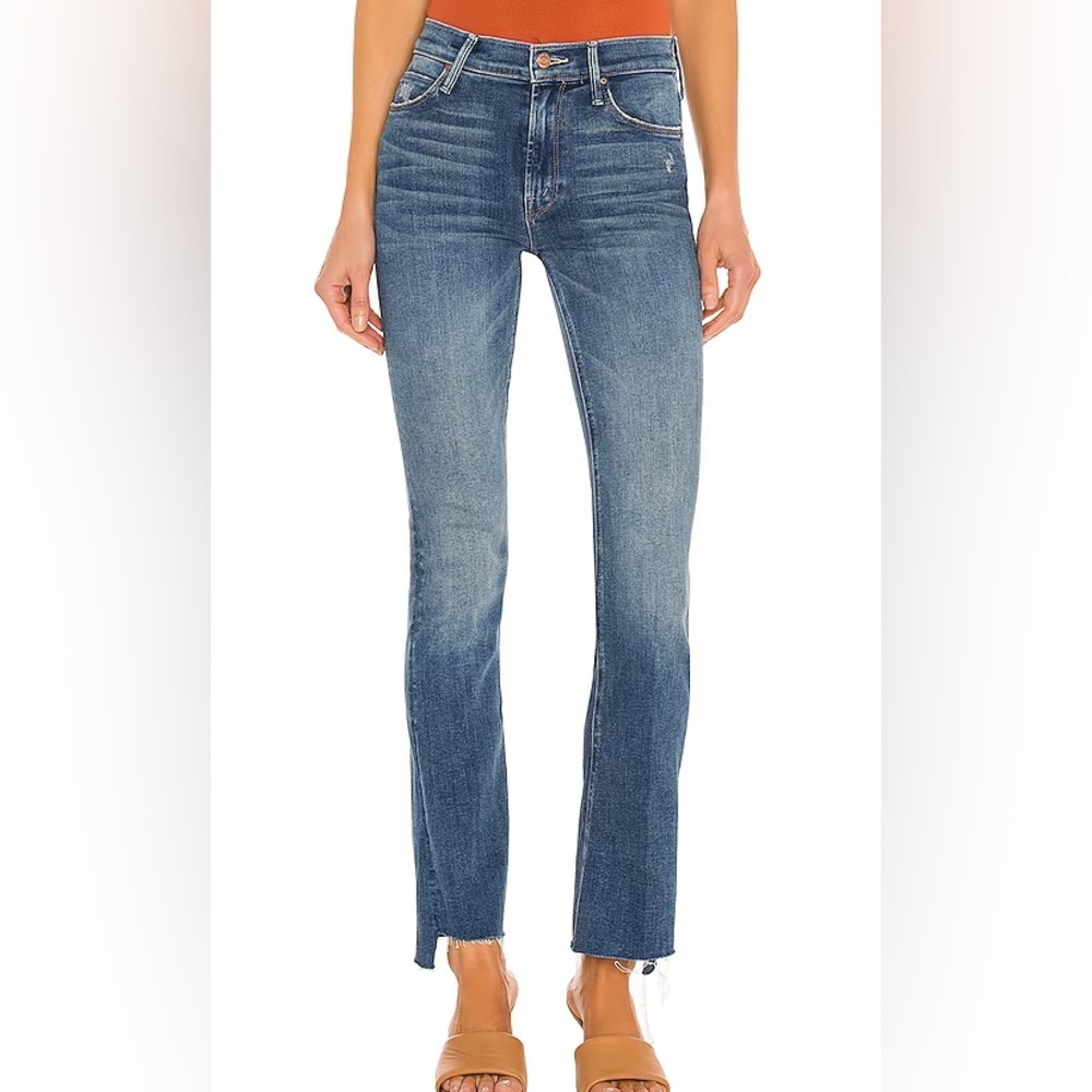 Mother Runaway step jeans, size 26.